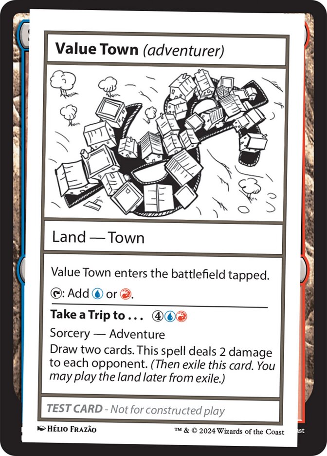 Value Town // Take a Trip to... 621/390 (Mystery Booster 2 Playtest Cards)  | Good Games Modbury