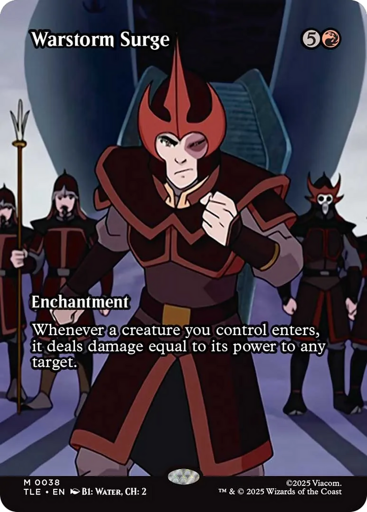 Warstorm Surge (Borderless) [Avatar: The Last Airbender: Eternal-Legal] | Good Games Modbury