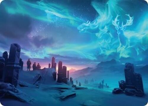 Auroral Procession Art Card 20 54 20 (Art Series: Tarkir: Dragonstorm)  | Good Games Modbury