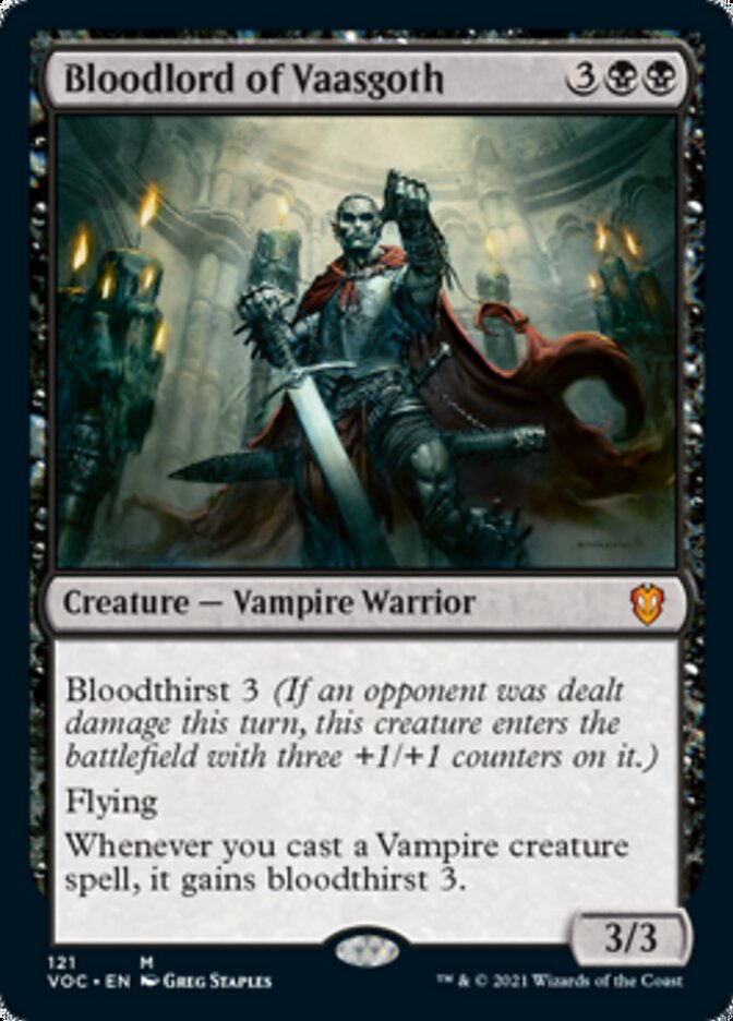 Bloodlord of Vaasgoth [Innistrad: Crimson Vow Commander] | Good Games Modbury