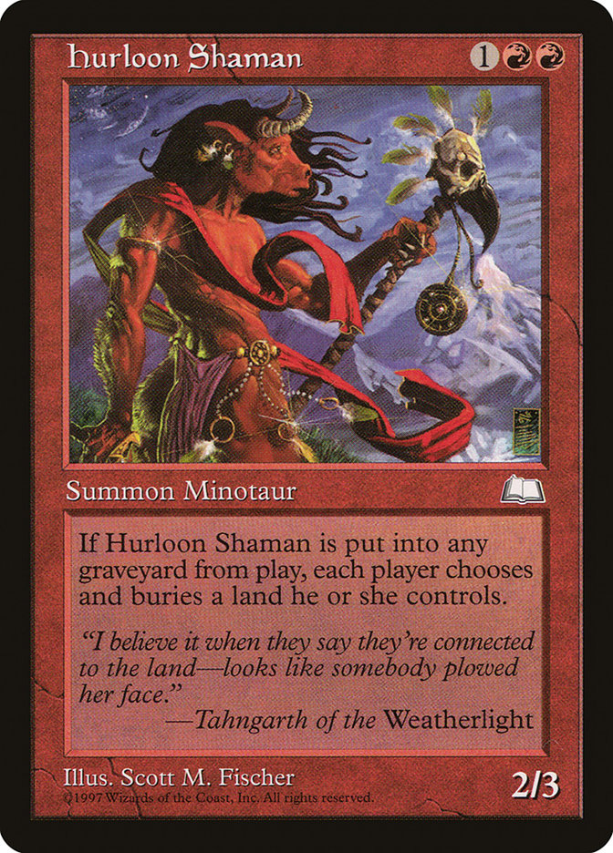 Hurloon Shaman 108/167 (Weatherlight)  | Good Games Modbury