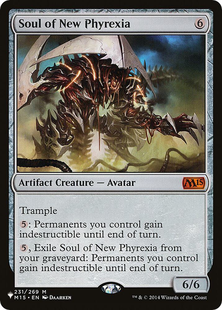 Soul of New Phyrexia M15-231/5075 (The List Reprints)  | Good Games Modbury