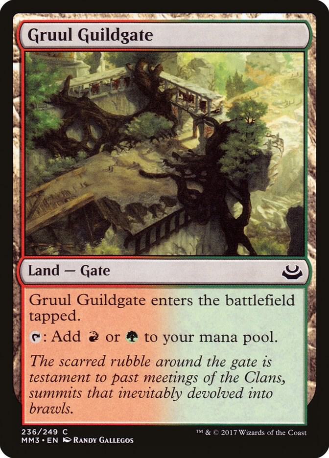Gruul Guildgate 236/249 (Modern Masters 2017)  | Good Games Modbury