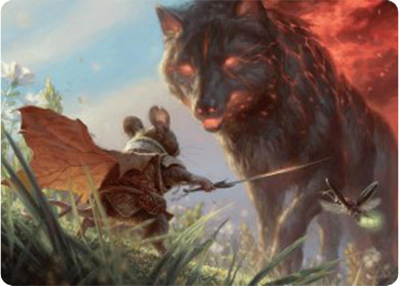 Repel Calamity Art Card [Bloomburrow Art Series] | Good Games Modbury