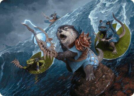 Valley Floodcaller Art Card [Bloomburrow Art Series] | Good Games Modbury