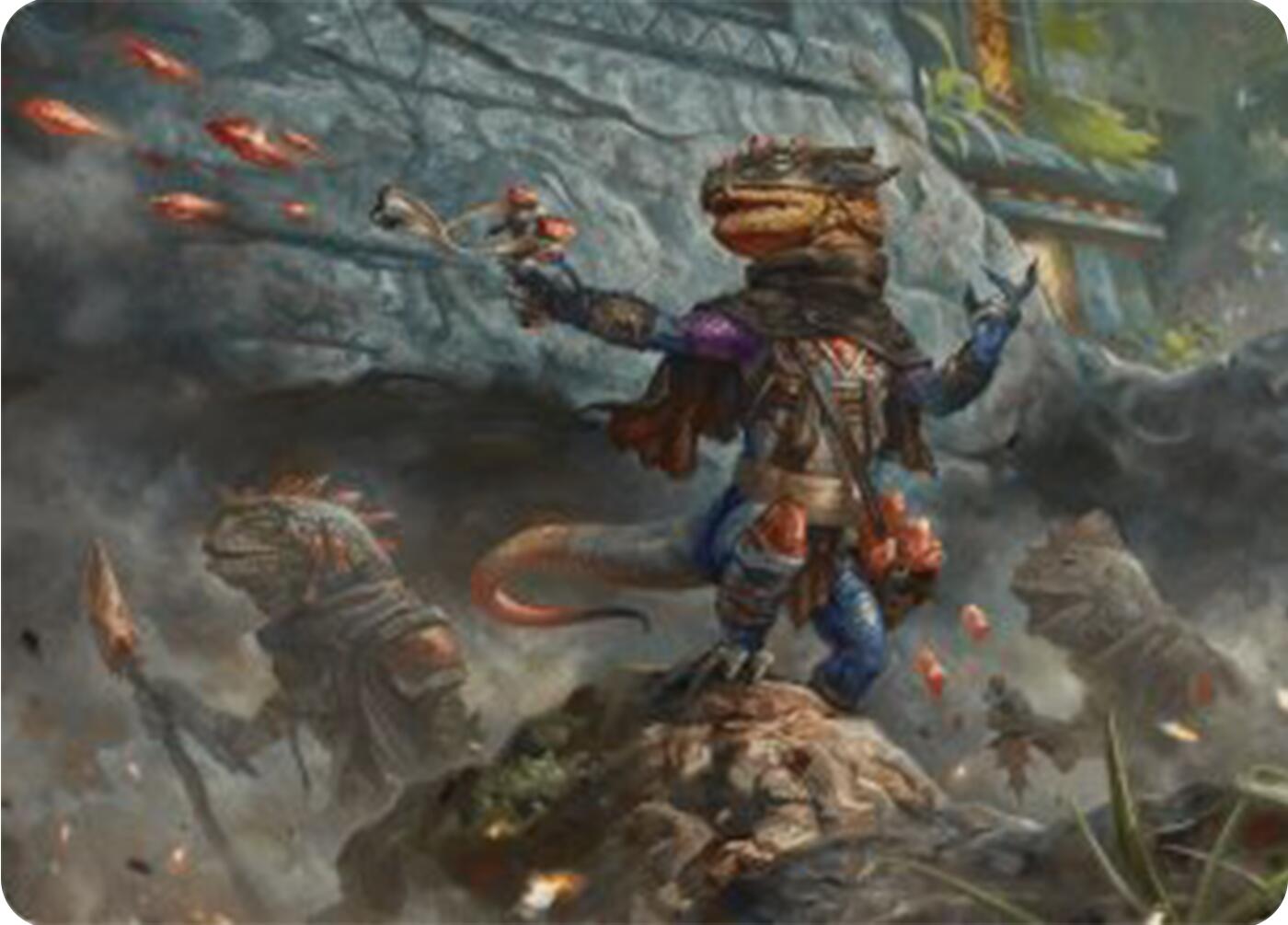 Agate Instigator Art Card [Bloomburrow Art Series] | Good Games Modbury