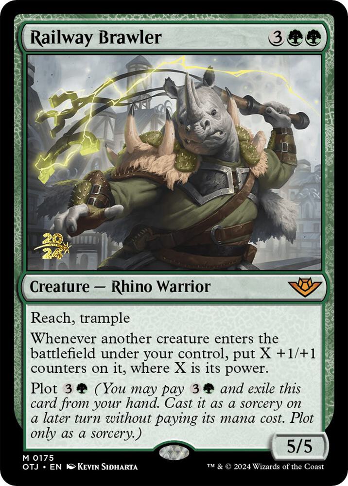 Railway Brawler 175s/160 (Prerelease Cards)  - Foil | Good Games Modbury