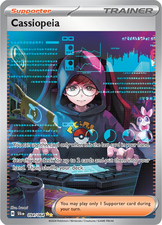 Cassiopeia (094/064) [Scarlet & Violet: Shrouded Fable] | Good Games Modbury
