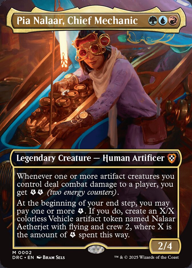 Pia Nalaar, Chief Mechanic 2/187 (Commander: Aetherdrift)  - Borderless | Good Games Modbury