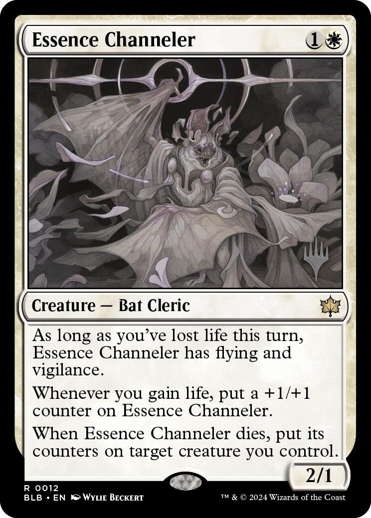 Essence Channeler (Promo Pack) [Bloomburrow Promos] | Good Games Modbury