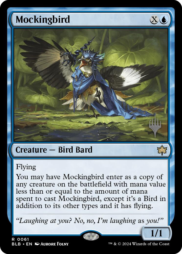 Mockingbird (Promo Pack) [Bloomburrow Promos] | Good Games Modbury