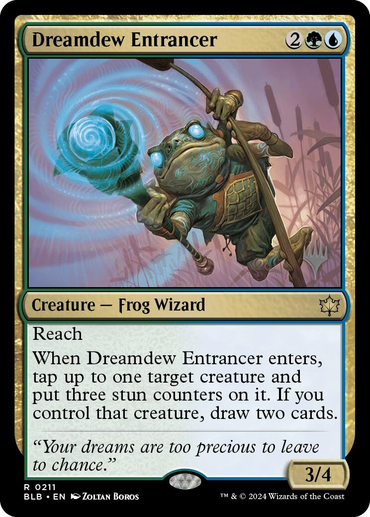 Dreamdew Entrancer (Promo Pack) [Bloomburrow Promos] | Good Games Modbury