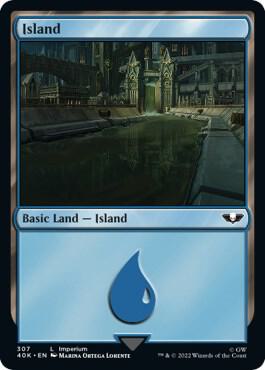 Island 307/617 (Universes Beyond: Warhammer 40,000)  | Good Games Modbury