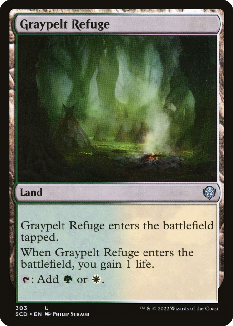 Graypelt Refuge [Starter Commander Decks] | Good Games Modbury