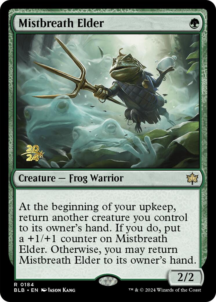 Mistbreath Elder [Bloomburrow Prerelease Promos] | Good Games Modbury