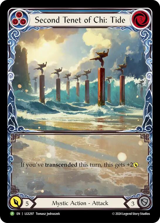 Second Tenet of Chi: Tide [LGS297] (Promo)  Rainbow Foil | Good Games Modbury