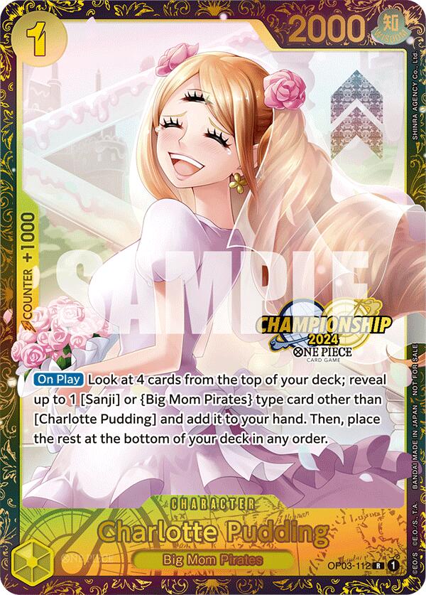 Charlotte Pudding (Championship 2024) [One Piece Promotion Cards] | Good Games Modbury