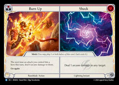 Burn Up // Shock [ROS012] (Rosetta)  Rainbow Foil | Good Games Modbury