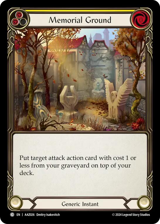 Memorial Ground [AAZ026] (Armory Deck: Kayo) | Good Games Modbury