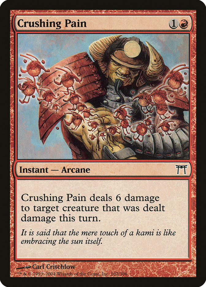 Crushing Pain 162/306 (Champions of Kamigawa)  | Good Games Modbury