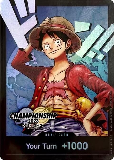 DON!! Card (Monkey.D.Luffy) (2023 World Championship Finals) [One Piece Promotion Cards] | Good Games Modbury