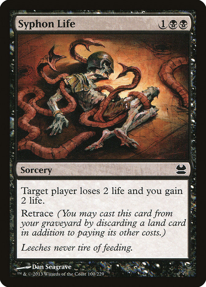 Syphon Life 100/229 (Modern Masters)  - Foil | Good Games Modbury