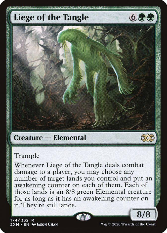 Liege of the Tangle 174 (Double Masters)  - Foil | Good Games Modbury