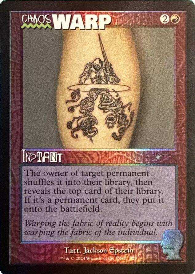 Chaos Warp (Rainbow Foil) [Secret Lair Drop Series] | Good Games Modbury