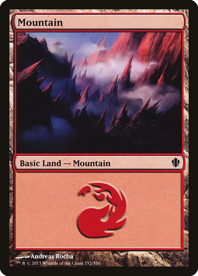 Mountain 352/356 (Commander 2013)  | Good Games Modbury