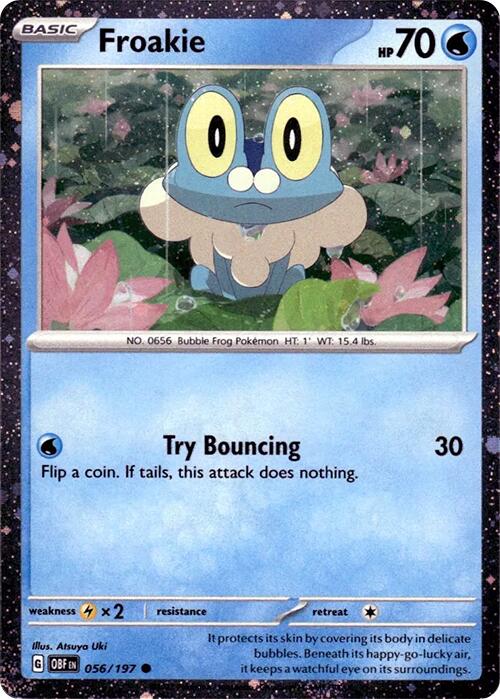 Froakie (056/197) (Cosmos Holo) [Miscellaneous Cards] | Good Games Modbury