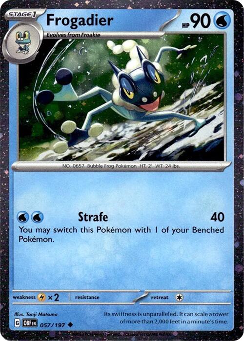 Frogadier (057/167) (Cosmos Hoil) [Miscellaneous Cards] | Good Games Modbury