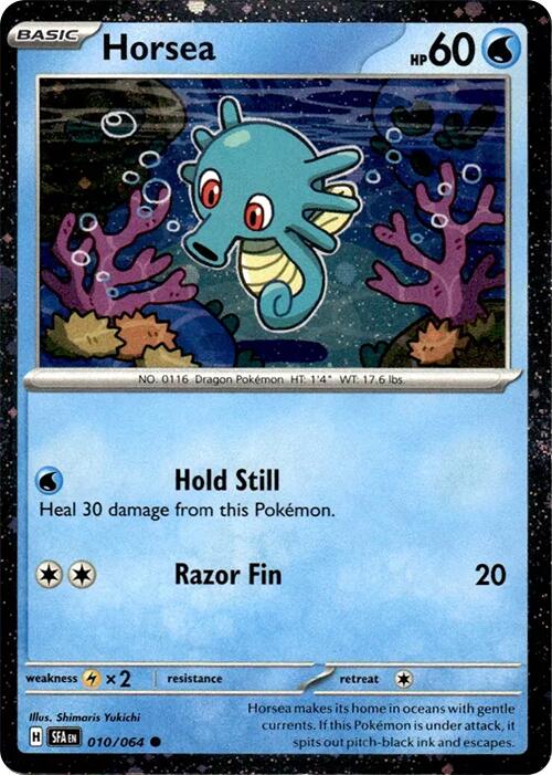 Horsea (010/064) (Cosmos Holo) [Miscellaneous Cards] | Good Games Modbury