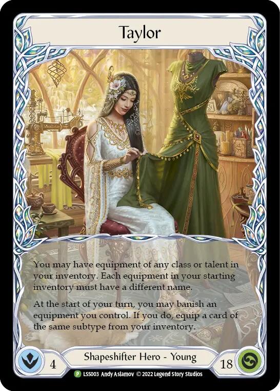 Taylor [LSS003] (Promo)  Cold Foil | Good Games Modbury