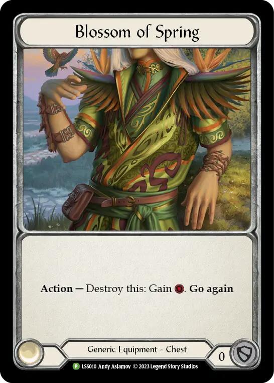 Fabric of Blossoms [LSS010] (Promo)  Cold Foil | Good Games Modbury