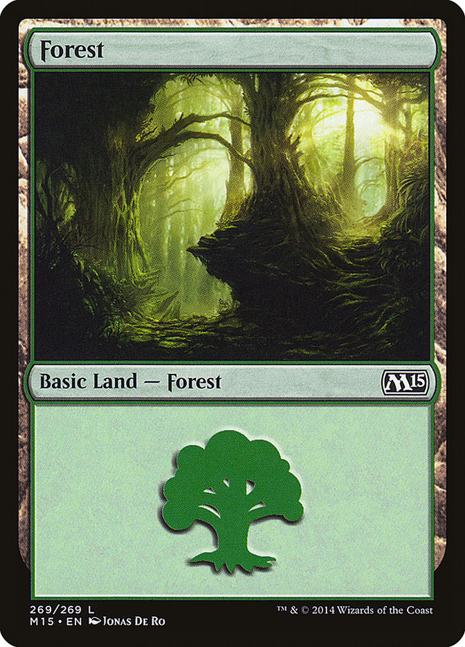 Forest (269) [Magic 2015] | Good Games Modbury