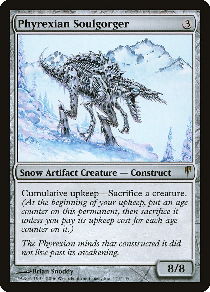 Phyrexian Soulgorger 141/155 (Coldsnap)  - Foil | Good Games Modbury