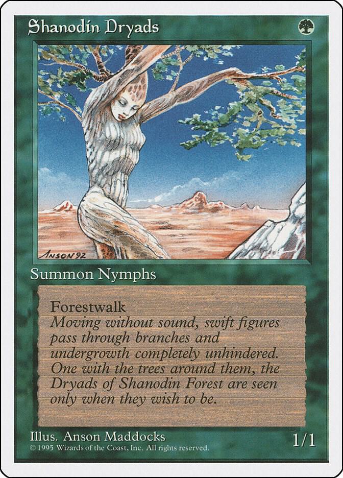 Shanodin Dryads 271/378 (Fourth Edition)  | Good Games Modbury