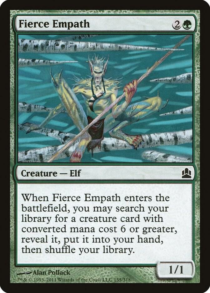 Fierce Empath 155/318 (Commander)  | Good Games Modbury
