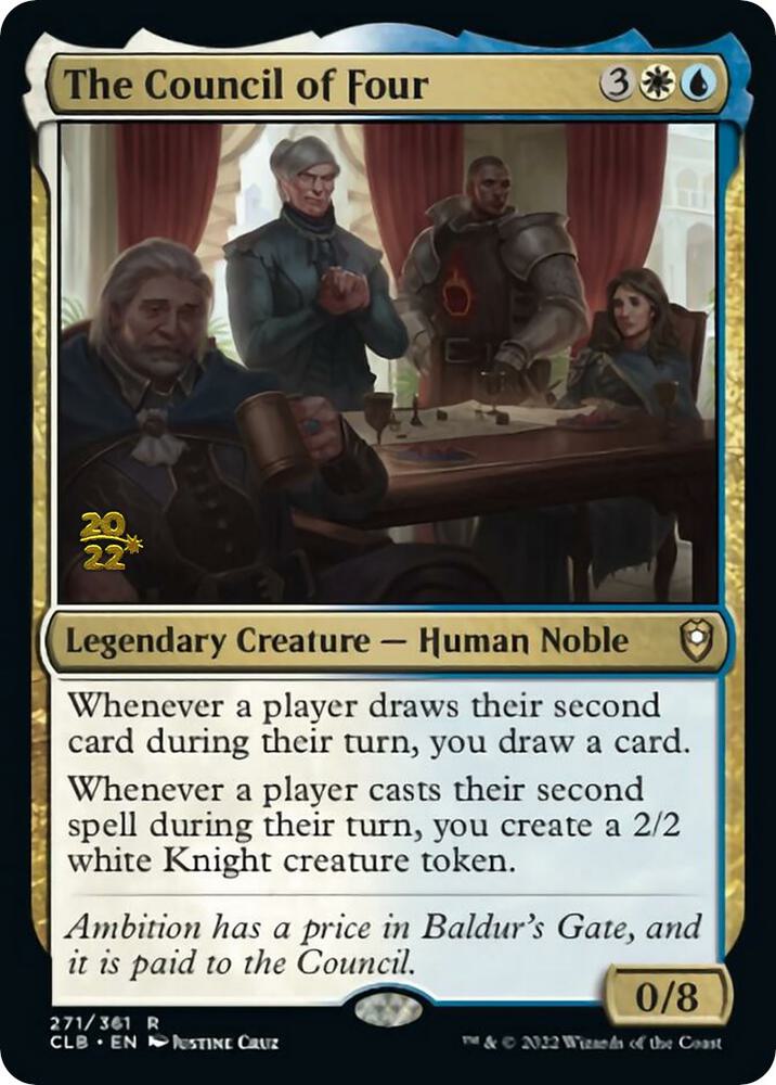 The Council of Four 271s/108 (Prerelease Cards)  - Foil | Good Games Modbury