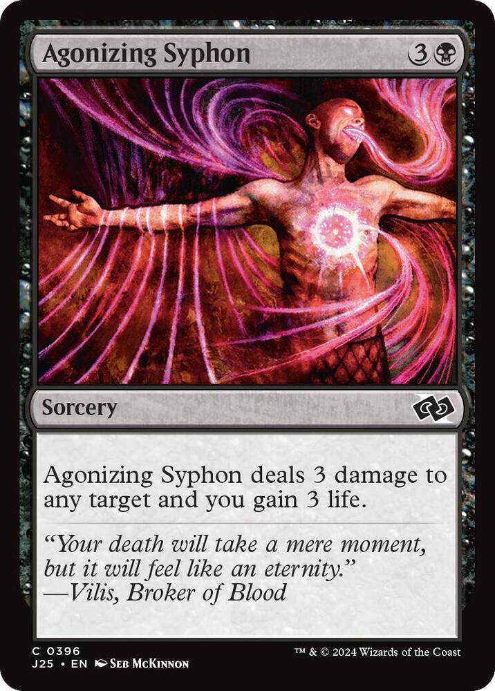 Agonizing Syphon 396/779 (Foundations Jumpstart)  | Good Games Modbury