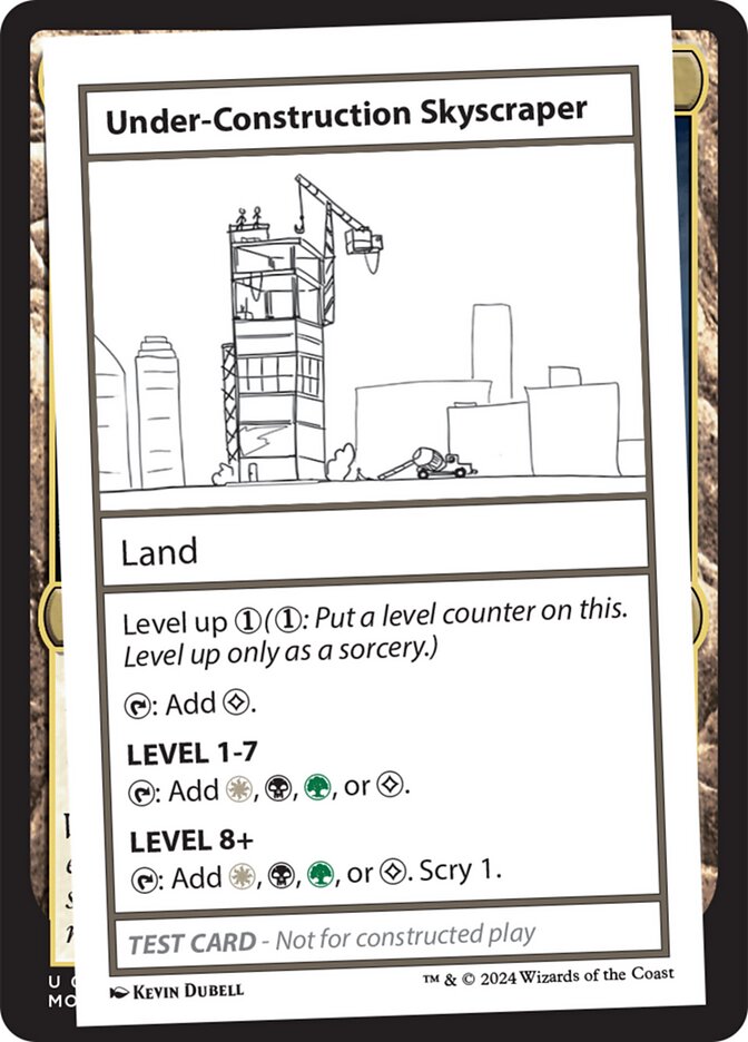 Under-Construction Skyscraper 620/390 (Mystery Booster 2 Playtest Cards)  | Good Games Modbury
