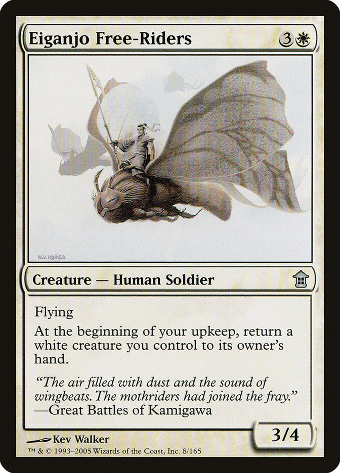 Eiganjo Free-Riders 8/165 (Saviors of Kamigawa)  - Foil | Good Games Modbury