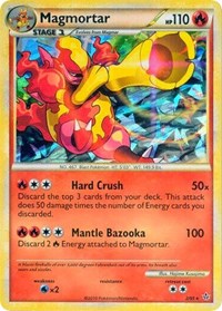 Magmortar (2/95) (Cracked Ice Holo) [HeartGold & SoulSilver: Unleashed] | Good Games Modbury