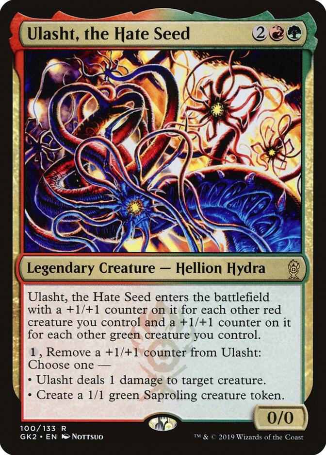 Ulasht, the Hate Seed 100/133 (Ravnica Allegiance: Guild Kits)  | Good Games Modbury