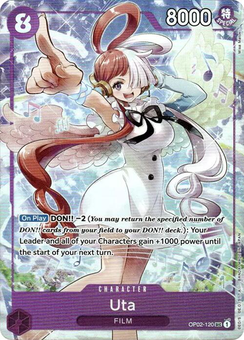 Uta (OP02-120) (Premium Card Collection -Uta-) [One Piece Promotion Cards] | Good Games Modbury