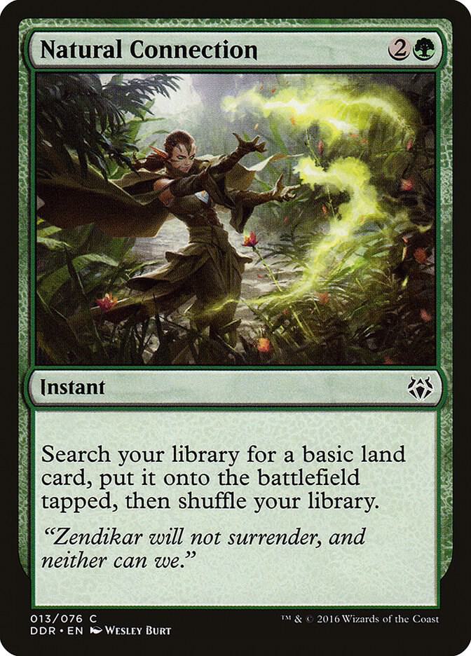 Natural Connection 13/76 (Duel Decks: Nissa vs. Ob Nixilis)  | Good Games Modbury