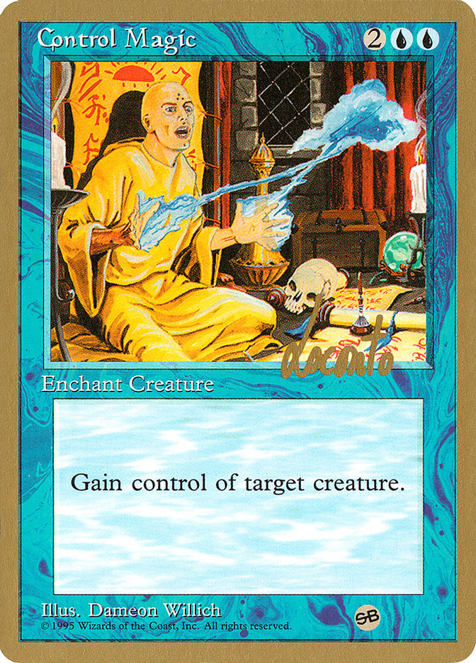 Control Magic (Michael Loconto) (SB) [Pro Tour Collector Set] | Good Games Modbury