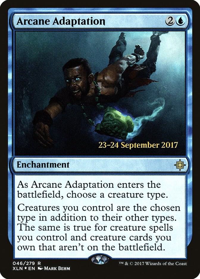 Arcane Adaptation 46s/120 (Prerelease Cards)  - PreRelease Foil | Good Games Modbury