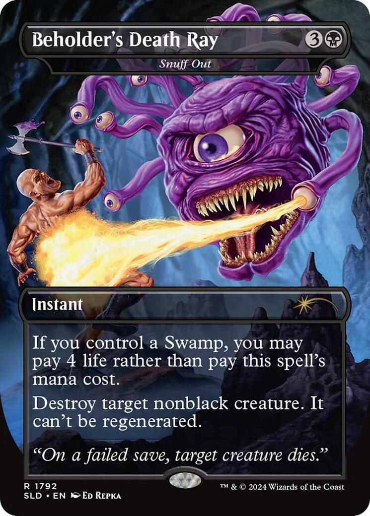 Beholder's Death Ray - Snuff Out [Secret Lair Drop Series] | Good Games Modbury