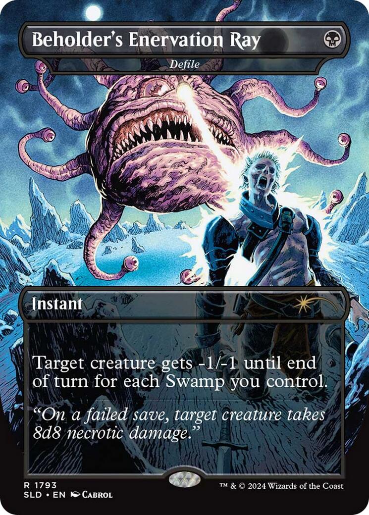 Beholder's Enervation Ray - Defile [Secret Lair Drop Series] | Good Games Modbury